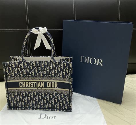 dior book tote mini|Dior Book Tote medium size.